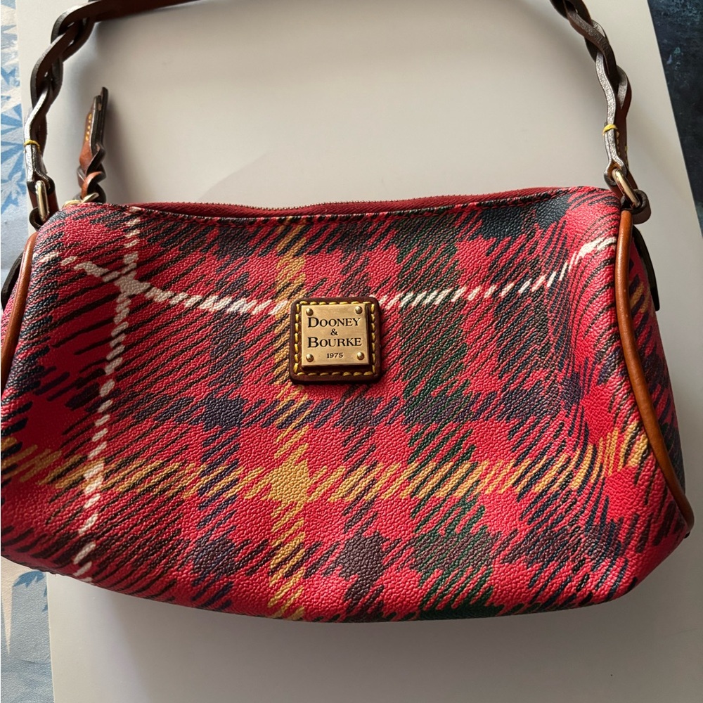 Dooney & Bourke Red Plaid Women's Bag